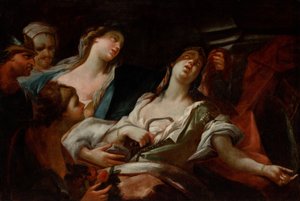 La mort de Cléopâtre