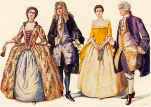 Vêtements des règnes de la reine Anne et de George Ier, 1702-1725, 1903, 1937 - Unbekannt