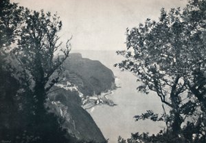 Clovelly - Vue depuis Hobby Drive, 1895