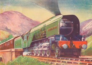 Locomotive Cock O The North, L.N.E.R., dans les Highlands, 1940 - Unbekannt