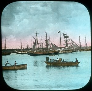 Port de Colombo, Ceylan, fin du 19e ou début du 20e siècle