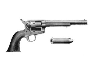 Revolver Colt Frontier, inventé par Samuel Colt 1814-62, vers 1890