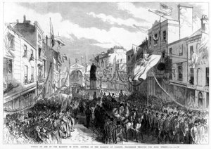 Majorité du marquis de Bute, Cardiff, Pays de Galles, 1868