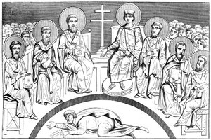 Commémoration du deuxième concile de Nicée, IXe-Xe siècle, 1849 - Unbekannt