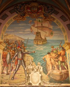 Conquête du Pérou par Francisco Pizarro - Unbekannt