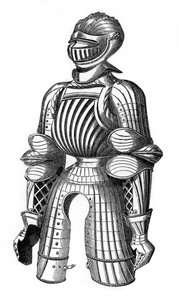 Armure convexe dite de Maximilien, 15e siècle, 1870