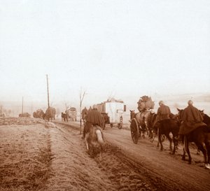 Convoi, Génicourt, nord de la France