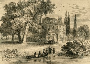 Maison Corney, en 1760, vers 1878