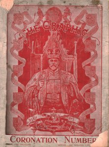 Couronnement du roi Édouard VII, couverture du magazine The Graphic, 13 août 1902 - Unbekannt