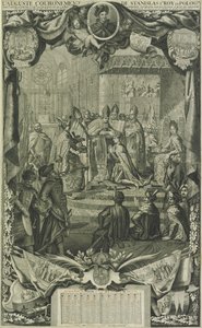 Couronnement de Stanislas I Leszczynski en 1705