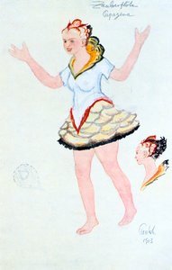 Costume pour Papegena, 1913