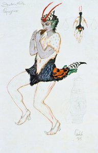 Costume pour Papegeno, 1913