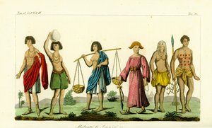 Costume des habitants de Sennar - Unbekannt