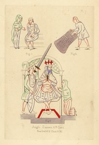 Costumes des Anglo-Saxons - Unbekannt