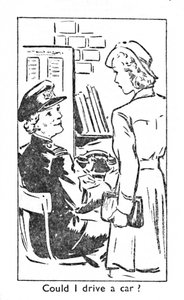 Pourrais-je conduire une voiture, 1940