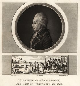 Comte Nicolas Luckner, général révolutionnaire français, exécuté en 1794 - Unbekannt