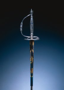 Épée de cour, c. 1790