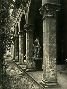 Cour de la Palazzetto Venezia, Rome, Italie, 1908 - Unbekannt