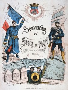 Couverture pour Souvenirs du Siège de Paris, 1870-1871