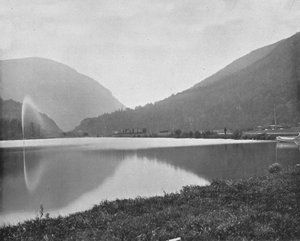 Crawford Notch, Montagnes Blanches, New Hampshire, USA, vers 1900
