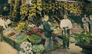 Magasin de fruits cubain, vers 1910 - Unbekannt