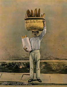 Vendeur de pain cubain, vers 1920 - Unbekannt