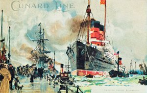 Cunard Line, débarcadère, Liverpool