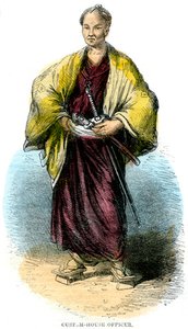 Douanier, Japon, 19ème siècle