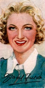 Dame Gracie Fields, 1898-1979, chanteuse et comédienne anglaise, 20ème siècle - Unbekannt