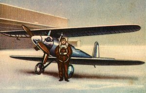 Biplan Darmstadt D-18, années 1920, 1932