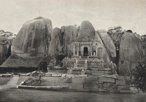 Das Issurumuniya - Felse - Vihara construit par le roi Devanampiya Tissa au 3e siècle av. J.-C.