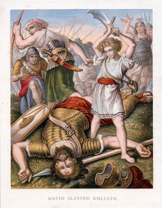 David tuant Goliath - Unbekannt