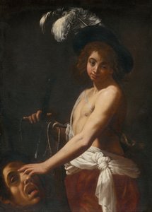 David avec la tête de Goliath