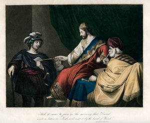...David écrivit une lettre à Joab, et l