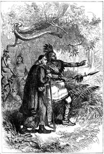 De Lamberville expulsé par les Onondagas, fin du XVIIe ou début du XVIIIe siècle c1880 - Unbekannt