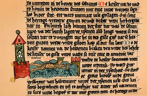 Mort de Frédéric Barberousse, vers 1154, 1907