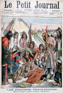 Mort de Joseph, chef des Nez-Percés, 1904