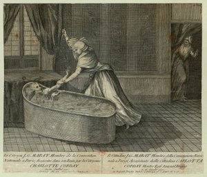 La Mort de Marat, vers 1793