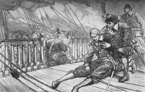 Mort de Van Tromp, 10 août 1653, vers 1880