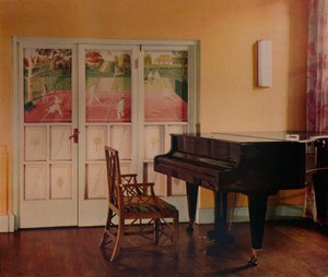 Décoration par Eric Ravilious chez Sir Geoffrey Fry, Portman Square, Londres, 1933