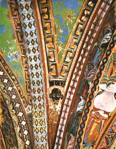 Décoration dans la Basilique de Saint François, Assise, Italie, 1928 - Unbekannt