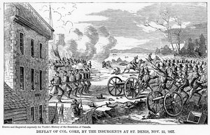 Défaite du colonel Gore, par les insurgés à St Denis, 22 novembre 1837, 1877