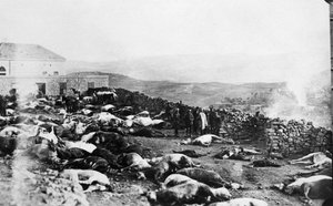 Défense de la citadelle de Rachaya, rébellion druze, Jabal el Druze, Syrie, 1925 - Unbekannt