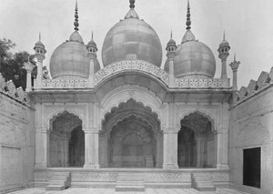 Delhi. La mosquée Moti Musjid ou mosquée de la Perle - Unbekannt