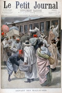 Départ des Malgaches, Exposition Universelle de 1900, Paris, 1900 - Unbekannt