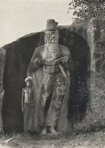 Selon la tradition, statue de Parakrama Bahu I, le Grand 1164-1197 après J.-C., Polonnaruwa, 192