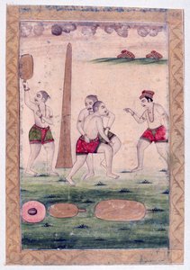 Desakha Ragini, Album Ragamala, École du Rajasthan, 19ème siècle - Unbekannt