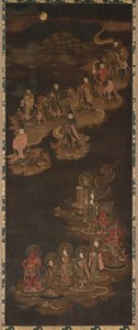 Descente des neuf luminaires et des sept étoiles à Kasuga, 1300s - Unbekannt