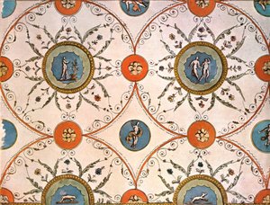 Conception pour une peinture de plafond, Italie, 1928 - Unbekannt