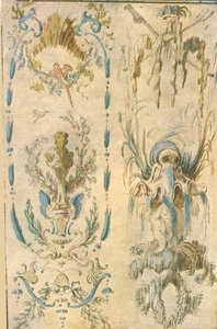 Projet de décoration murale, France, 1928